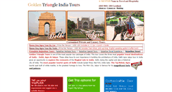 Desktop Screenshot of budgetgoldentriangletours.com